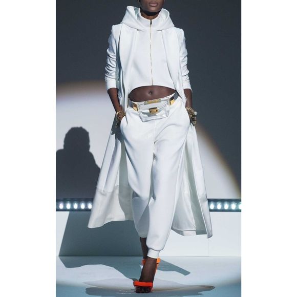 Brandon Maxwell Hooded Shell Coat $2,990 - Picture 1 of 16